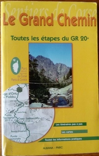 Livre topo guide gr20 la - livre, le