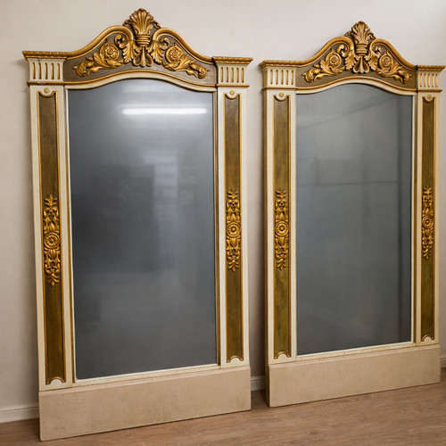 Paire très grands miroirs - grands,