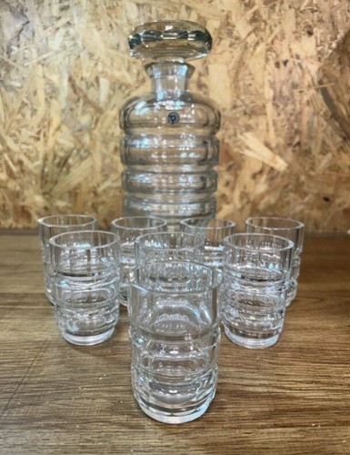 Service liqueur cristal
