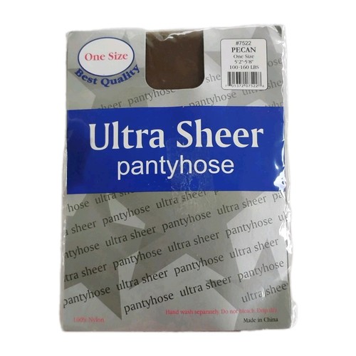 Ultra sheer pecan pantyhose - sheer,