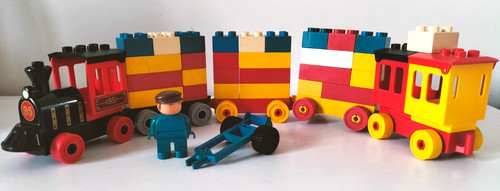 Train lego duplo vintage - train,