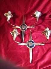 PAIRE D'APPLIQUES ART DECO