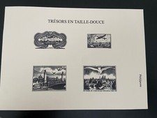 Timbre FRANCE - document (trésor en taille douce)Phil@poste