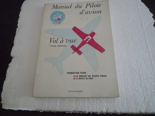 Manuel pilote avion vol - pilote, d'