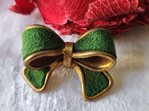Ancien bouton noeud - , vert