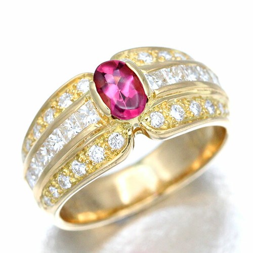 Bague jaune carats et - jaune,