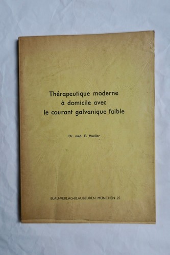 Thérapeutique moderne - thérapeutique,