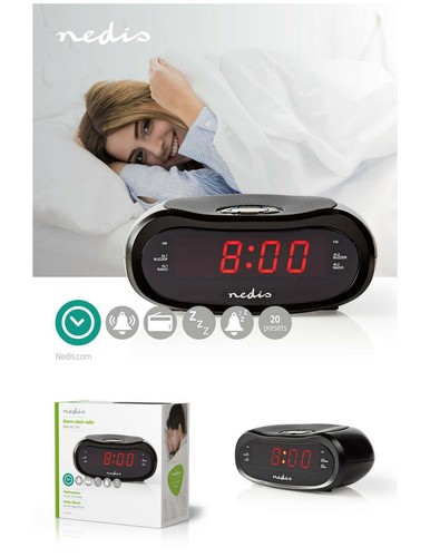 Radio reveil affichage led - radio,