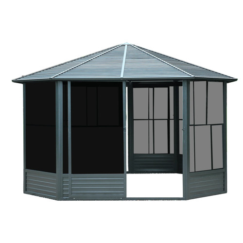 12x12 octagonal solarium - 12x12, ft