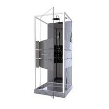 Cabine de douche Study - 90 x 90 - porte pivotante AURLANE