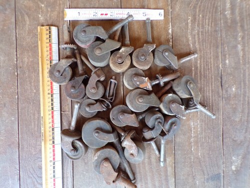 Lot vintage antique wheels - lot,