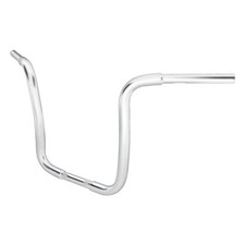 Guidon Ape Hanger Fat Custom 1-1/4" H 16" compatible avec Harley Davidson chr