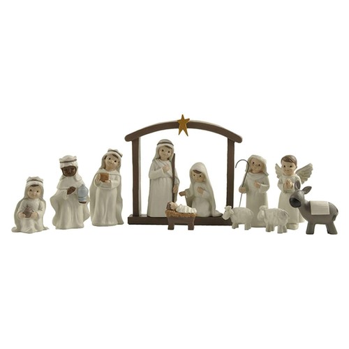 Crèche noël décor - de,