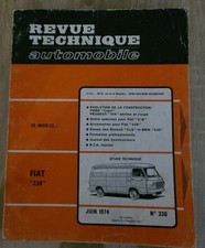 Revue Technique FIAT 238 RTA