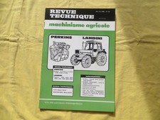 Tracteur LANDINI 5830 / 6030 / 6550 / 6830 / 7550 / 7830 / 8550 / 8830 - PERKINS