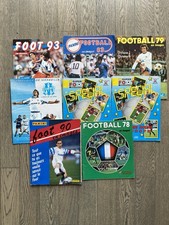 lot 8 albums Panini foot 78 79 83 90 93