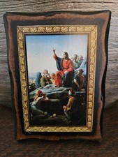 une petite très jolie icône religieuse représentant Jésus