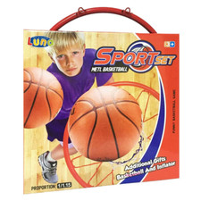 Panier de basket-ball Ø36 cm kit de basket-ball enfants pompe à balle filet v...