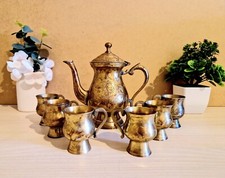 Théière avec 6 Tasses en