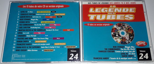 Legende des tubes volume - cd,