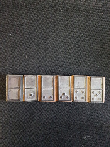 Lot anciens tampons - de, 6