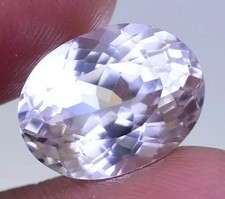 70 CT Naturel Saphir Blanc Coupe Ovale Certifié Pierre Précieuse