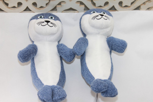 Doudou peluche kinder phoque - kinder,