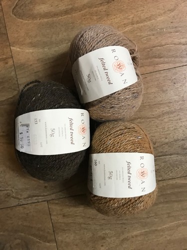 Rowan felted tweed lot 3 - felted,