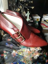 Belle bottines en cuir style