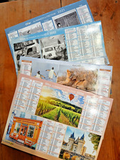 LOT 4 calendriers Facteur 2021