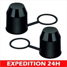 Cache boule d'attelage remorque s??curis?? et facile ?? utiliser pour toutes con
