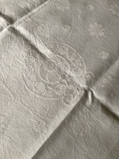 nappe vintage lin jacquard