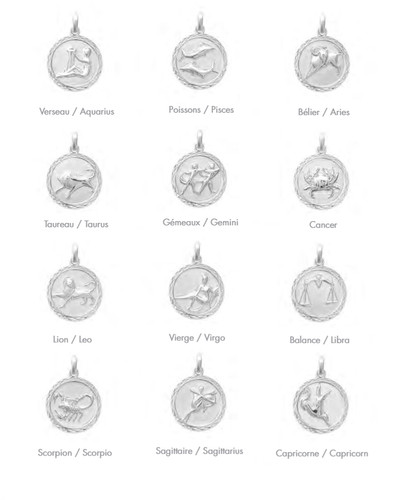 Pendentifs signes zodiaque - pendentifs,