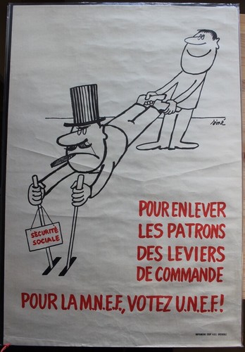 Sine rare affiche militante - sine,