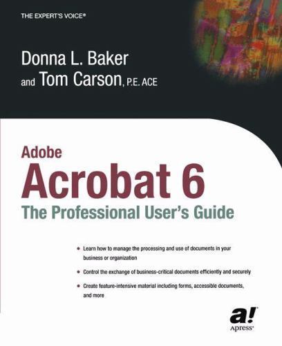 Adobe acrobat the - acrobat, 6: