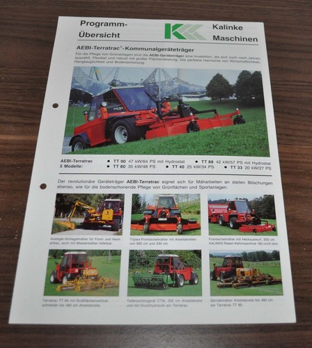 Aebi terratrac range truck - terratrac,
