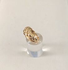 bague palmier or 18 carats, or