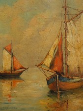 Tableau peinture huile sur