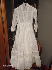 Magnifique Robe  De Communiante Ancienne