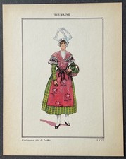 Costumes régionaux Touraine