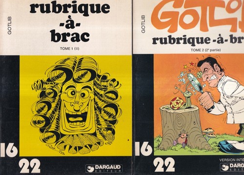 Gotlib rubrique brac 2ème - rubrique-À-brac,