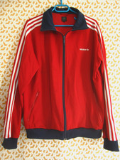 Veste Adidas Originals rouge de 2008 vintage survetement Jacket Homme - XL