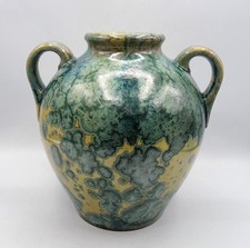 Vase boule à anses en grès