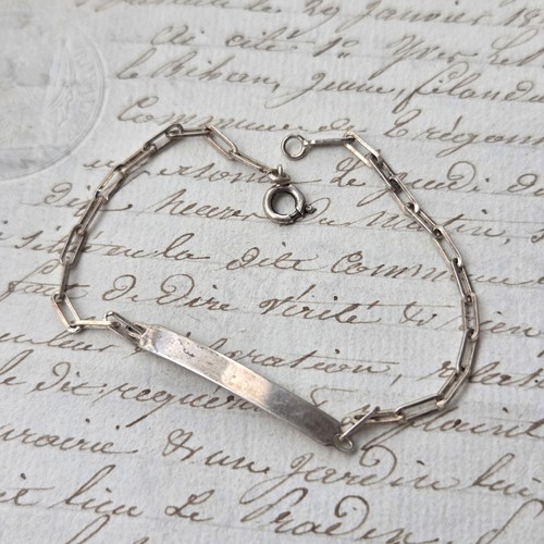 Bracelet argent gourmette - argent,