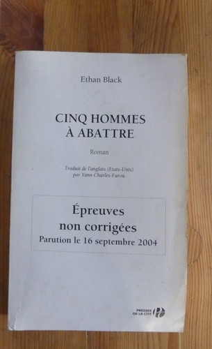 Ethan black avant - ethan, tirage
