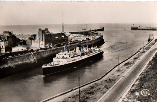 Carte postale dieppe - carte,