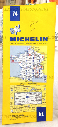 Carte routière michelin - carte,