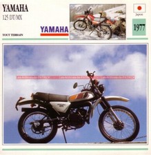 YAMAHA DT 125 MX DTMX 1977 : Fiche Moto #000055