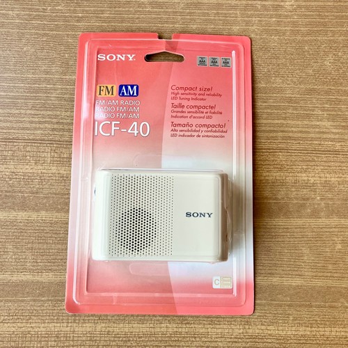 Neuf sony icf mini radio - sony, fm