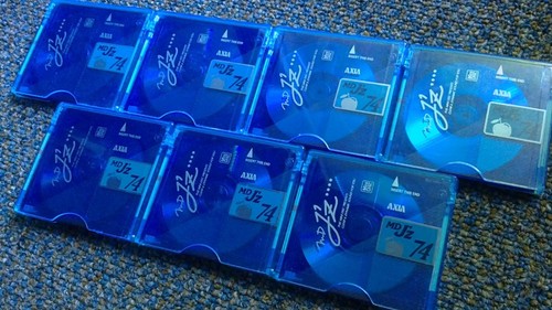 Minidisc axia z bleu 74 - axia,